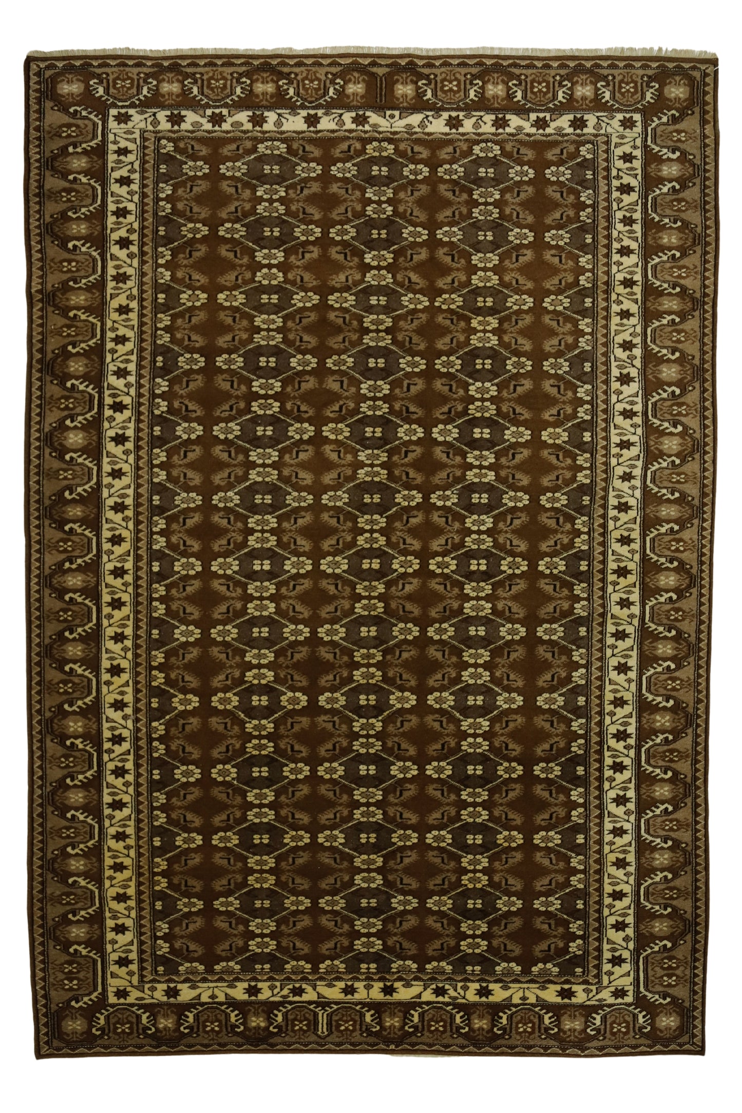 Susurluk / 6x9 Vintage Turkish Boho Rug