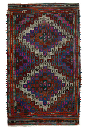 Vintage Handmade Turkish Kilim Rug