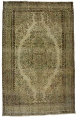 Atabey / 5x9 Oriental Wool Area Rug Front Side