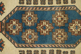 Atarlar / 6x9 Vintage Pink Turkish Area Rug Close Up