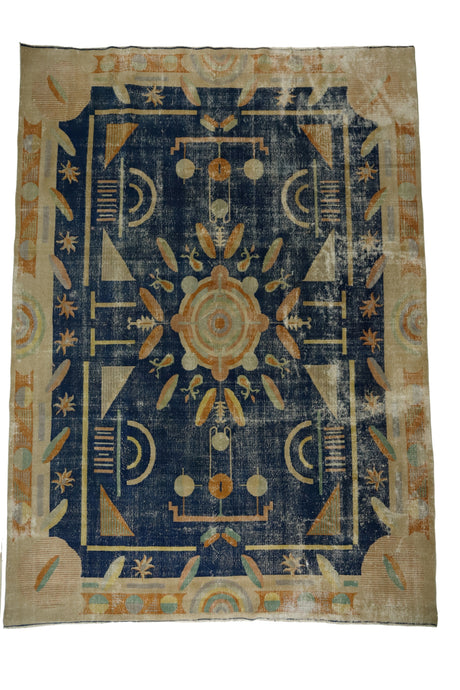 Bursa / 8x12 Vintage Bohemian Oversize Carpet Front Side