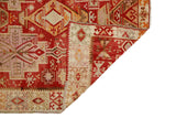 Ceyhan / 6x11 Vintage Bohemian Area Kilim Rug Back Side