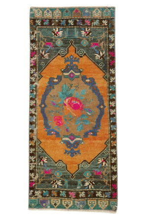 Floral Vintage Turkish Rug