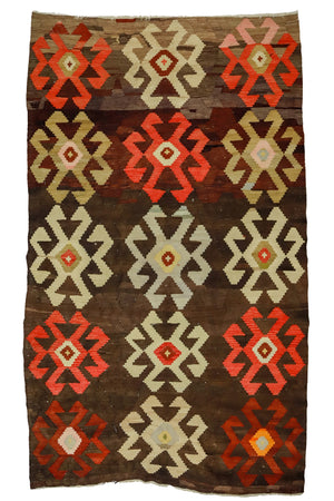 Wool Vintage Kilim Rug