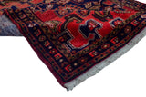 Erdebil / 3x9 Vintage Oriental Wool Rug Runner Texture