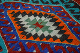 Esme / 6x11 Wool Oriental Kilim Rug Detail