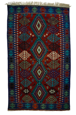 Wool Oriental Kilim Rug