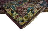 Hayalli / 5x8 Vintage Oriental Wool Area Rug Texture