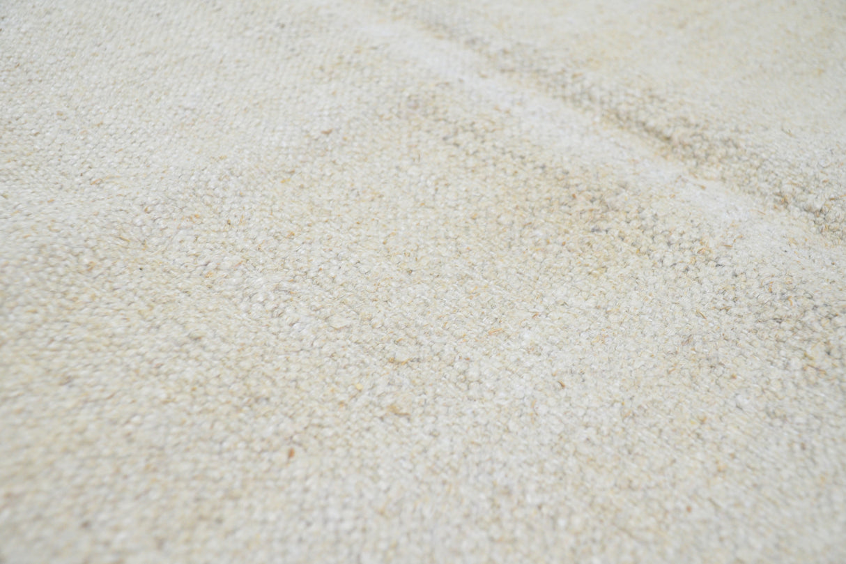 Kendir / 4x7 Hemp Vintage Bohemian Kilim Rug Detail