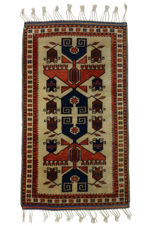 Vintage Wool Oriental Rug