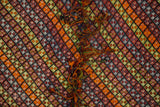 Kibaryuva / 4x6 Oriental Vintage Boho Kilim Rug Close Up