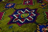 Kirmiziyahsi / 4x7 Wool Turkish Area Rug Detail