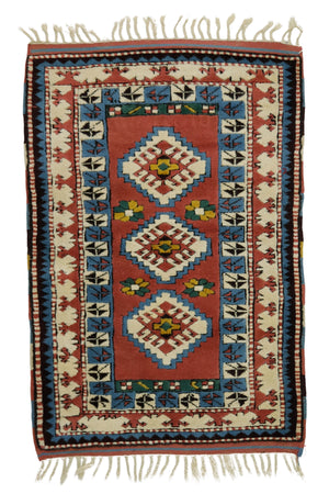 Wool Turkish Boho Rug