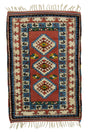 Meram / 3x4 Wool Turkish Boho Rug Front Side