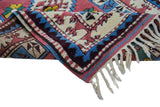 Meram / 3x4 Wool Turkish Boho Rug Texture