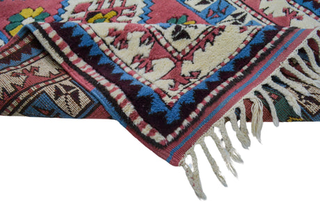 Meram / 3x4 Wool Turkish Boho Rug Texture