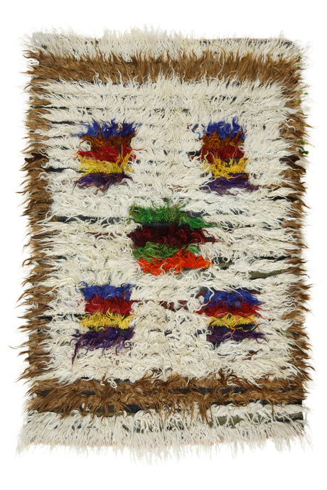 Naipler / 3x5 Wool Handmade Tulu Rug Front Side