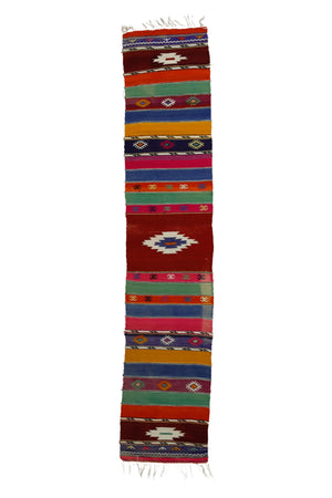 Vintage Striped Hallway Runner