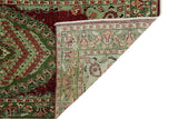 Senirkent / 3x8 Vintage Oriental Wool Area Rug Back Side