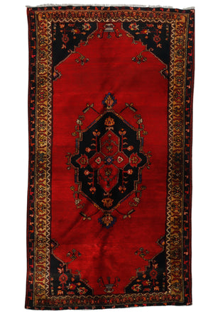 Red Anatolian Vintage Carpet