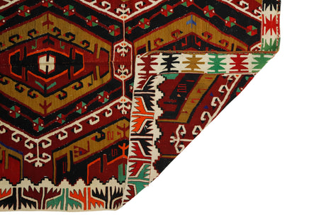 Yavi / 5x11 Oriental Vintage Wool Area Rug Back Side