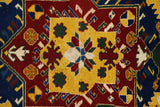 Yazır / 6x8 Vintage Handmade Wool Area Rug Close Up