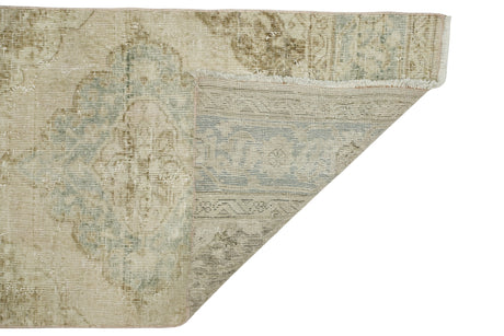 Yurt / 2x13 Vintage Oriental Rug Runner Back Side