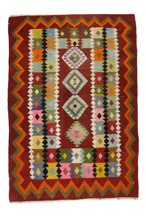 Wool Oriental Handmade Kilim Rug